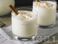          (Frozen Bourbon Milk Punch)